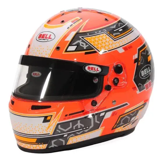 Bell Helmet Rs7k Stamina Orange Fia 8878-2024 1