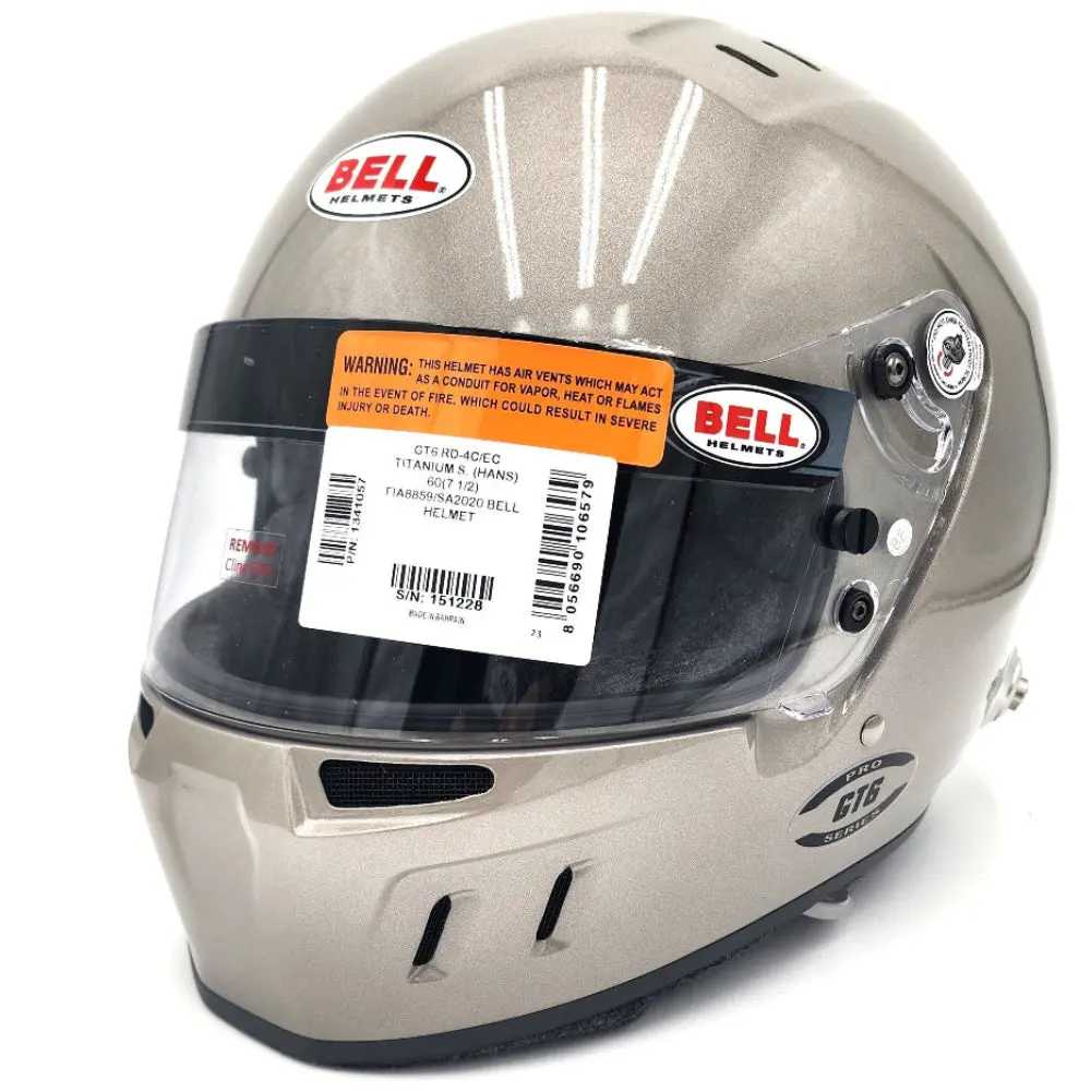 Bell Gt6 Rd-4C Titanium S Helmet Fia 8859-2024/Snell Sa2025 1