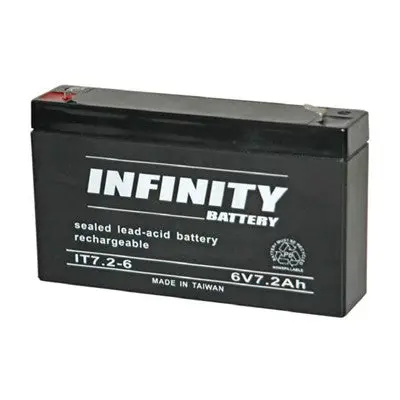 6 Volt - 7.2Ah Rechargeable Sla Battery (Bt-6V7.2) 1
