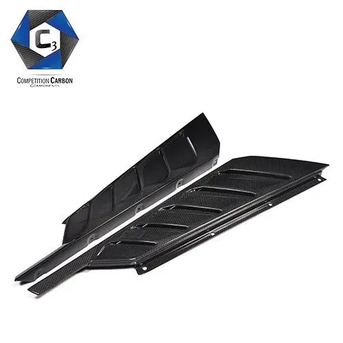 C3 Carbon Lamborghini Huracan Lp610 Carbon Fiber Rear Vent Panels 1