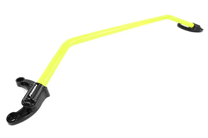 Perrin 08-16 Wrx/Sti Front Neon Yellow Strut Brace 1