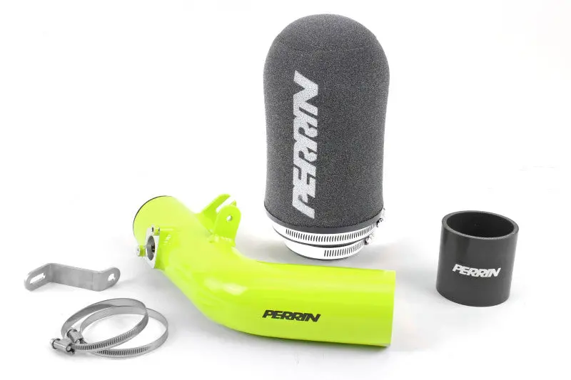 Perrin 08-14 Subaru Wrx/Sti / 08-15 Sti Neon Yellow Cold Air Intake 1