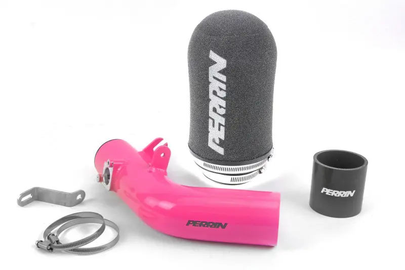 Perrin 08-14 Wrx / 08-15 Sti Cold Air Intake - Hyper Pink 1