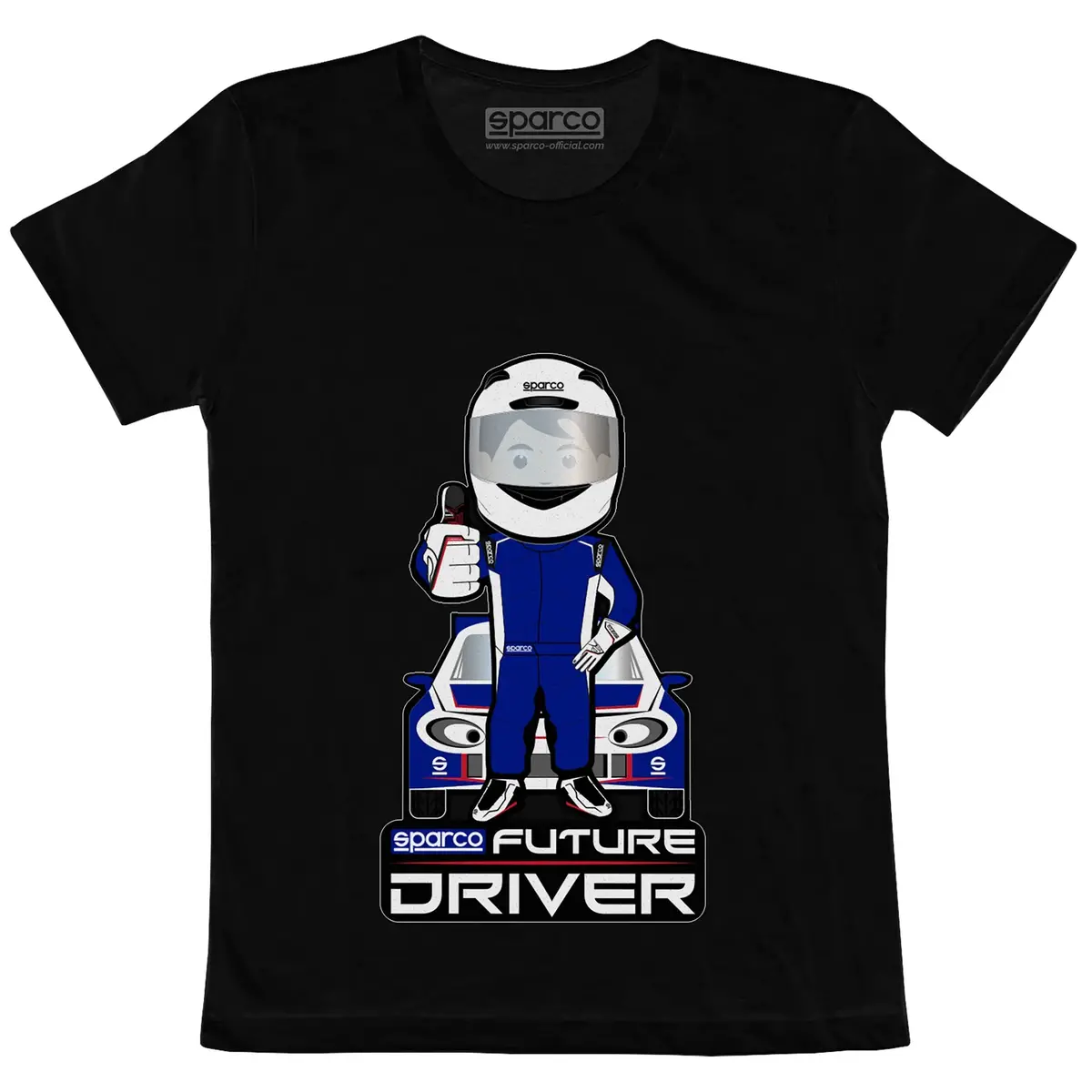 Camiseta Youth Future Driver Negro 1