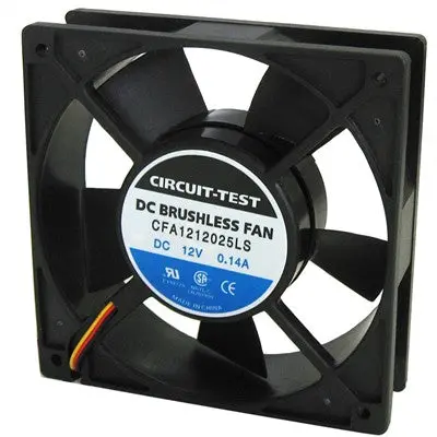 Fan 12Vdc, 120Mm X 25Mm, 61 Cfm, Sleeve Bearing (Cfa1212025ls) 1