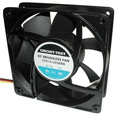 Fan 12Vdc, 120Mm X 38Mm, 121 Cfm, Sleeve Bearing (Cfa1212038ms) 1
