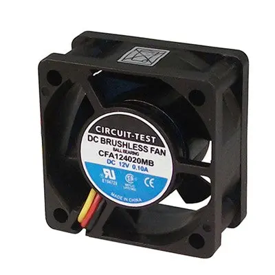 Fan 12Vdc, 40Mm X 20Mm, 7.09 Cfm, Ball Bearing (Cfa124020mb) 1