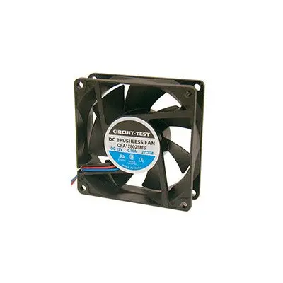 Fan 12Vdc, 92Mm X 25Mm, 41.5 Cfm, Sleeve Bearing, 2 Wire (Cfa129225ls-2) 1