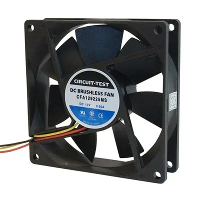 Fan 12Vdc, 92Mm X 25Mm, 50 Cfm, Sleeve Bearing (Cfa129225ms) 1