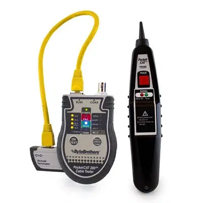 Rj45 And Coax Tester & Inductive Probe Set (Ctx200pa) 1