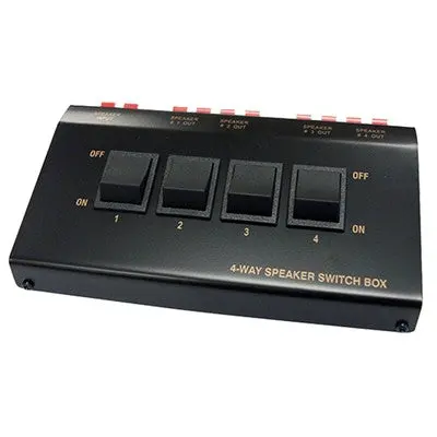 4-Way Speaker Switch (Cvs904a) 1