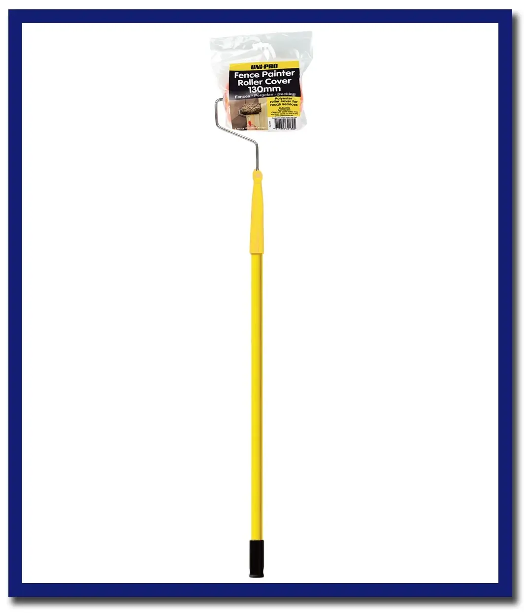 Uni-Pro 130Mm Fence & Pergola Roller Set 32Mm Nap (Cover & Frame) - 1 Set 1