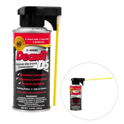 Deoxit® 5% - Red Aerosol Spray, Low Volume Valve, 142G (D5s-6) 1