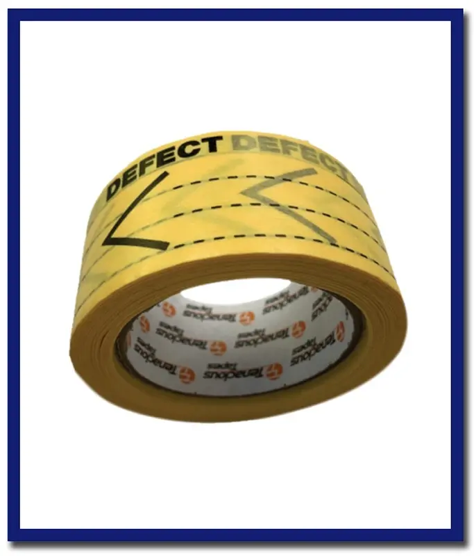 K755 Flowmask Premium Low Tack Defect Tape (330 Labels) - 1 Roll 1