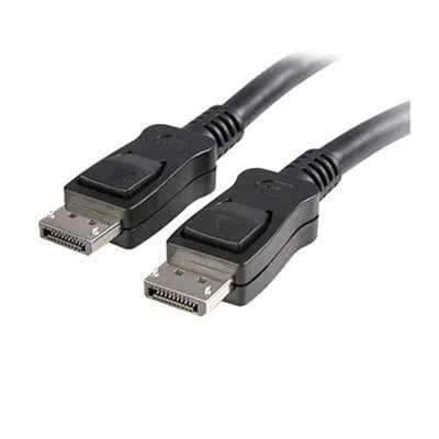 Displayport 1.2 Cable With Latches - 6 Ft (Displport6l) 1