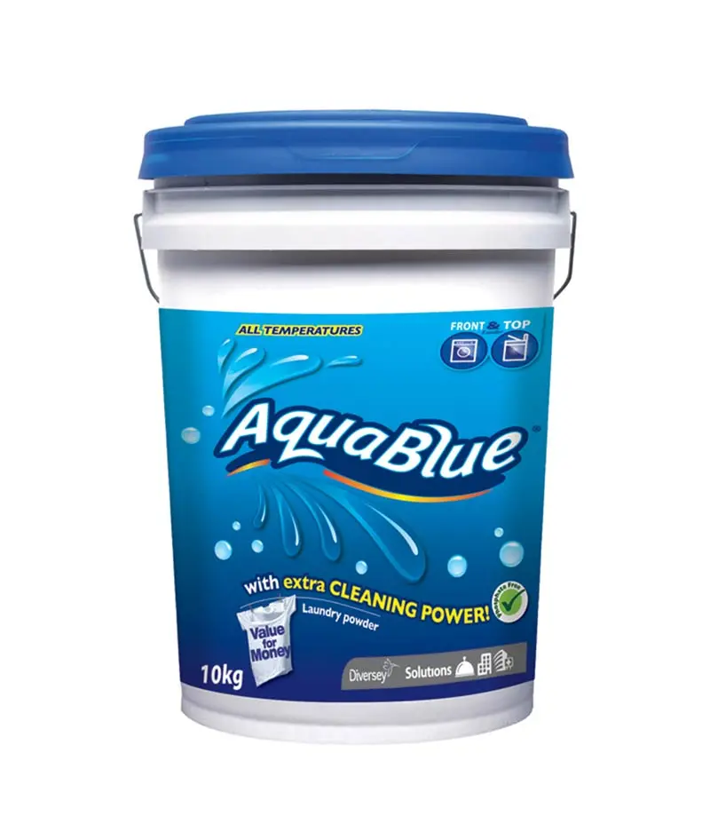 Diversey Aqua Blue Front And Top Loader Laundry Powder 1