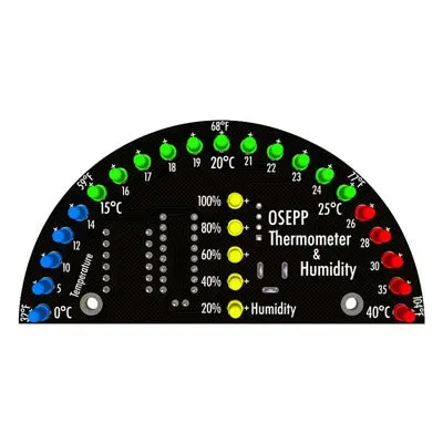 Thermometer & Humidity Diy Solder Kit (Diy-008) 1