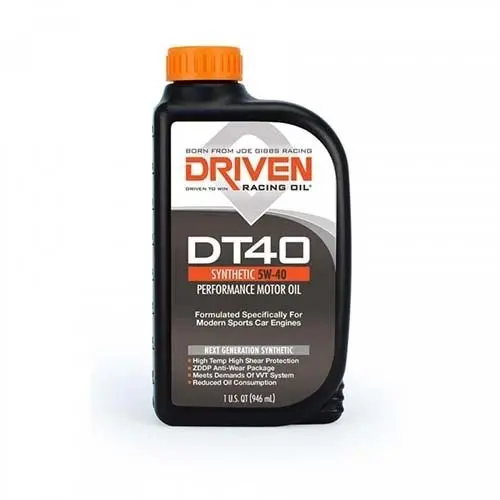 Driven Dt40 5W-40 European Sports Car Synthetic Oil 1