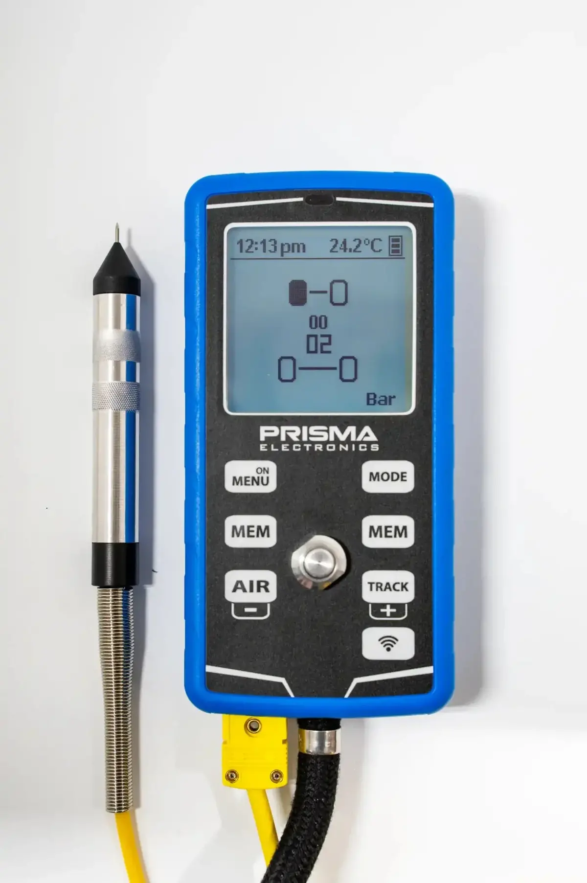 Prisma Digital Tire Pressure Gauge Hpm5 With Needle Probe Pyrometer 1