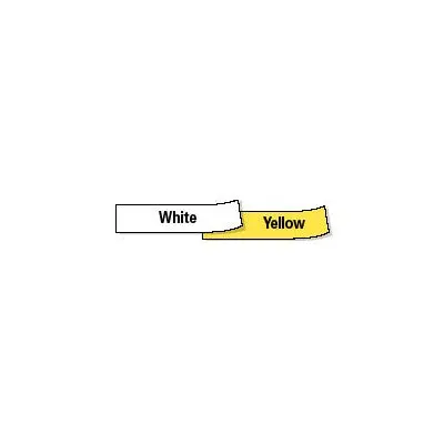 Rhino Label - Non Adhesive Tag, 3/8" White (18112) 1