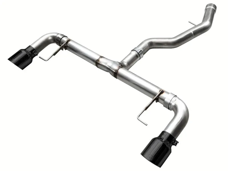 Awe 19-23 Bmw 330I / 21-23 Bmw 430I Base G2x Track Edition Axle Back Exhaust - Diamond Black 1