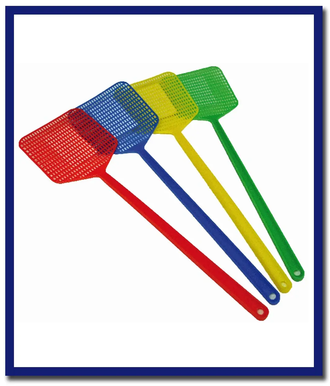 Edco Asd Fly Swat - Assorted Colours (12 Pcs) 1