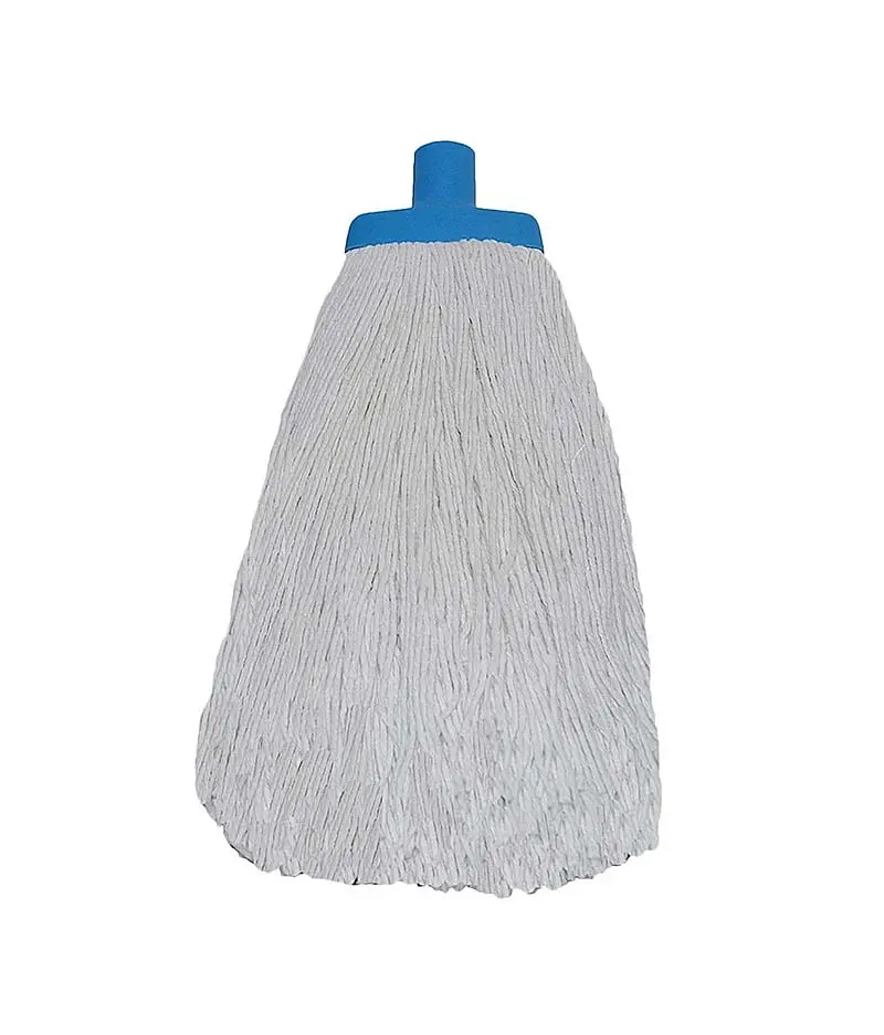 Edco Polycotton Mop Blue Plastic Ferrule - 1 Pc 1
