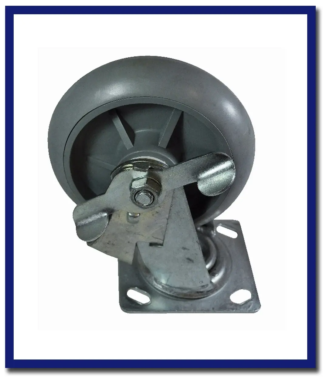 Edco Room Service Trolley - Wheel Side Brake - 1 Pc 1