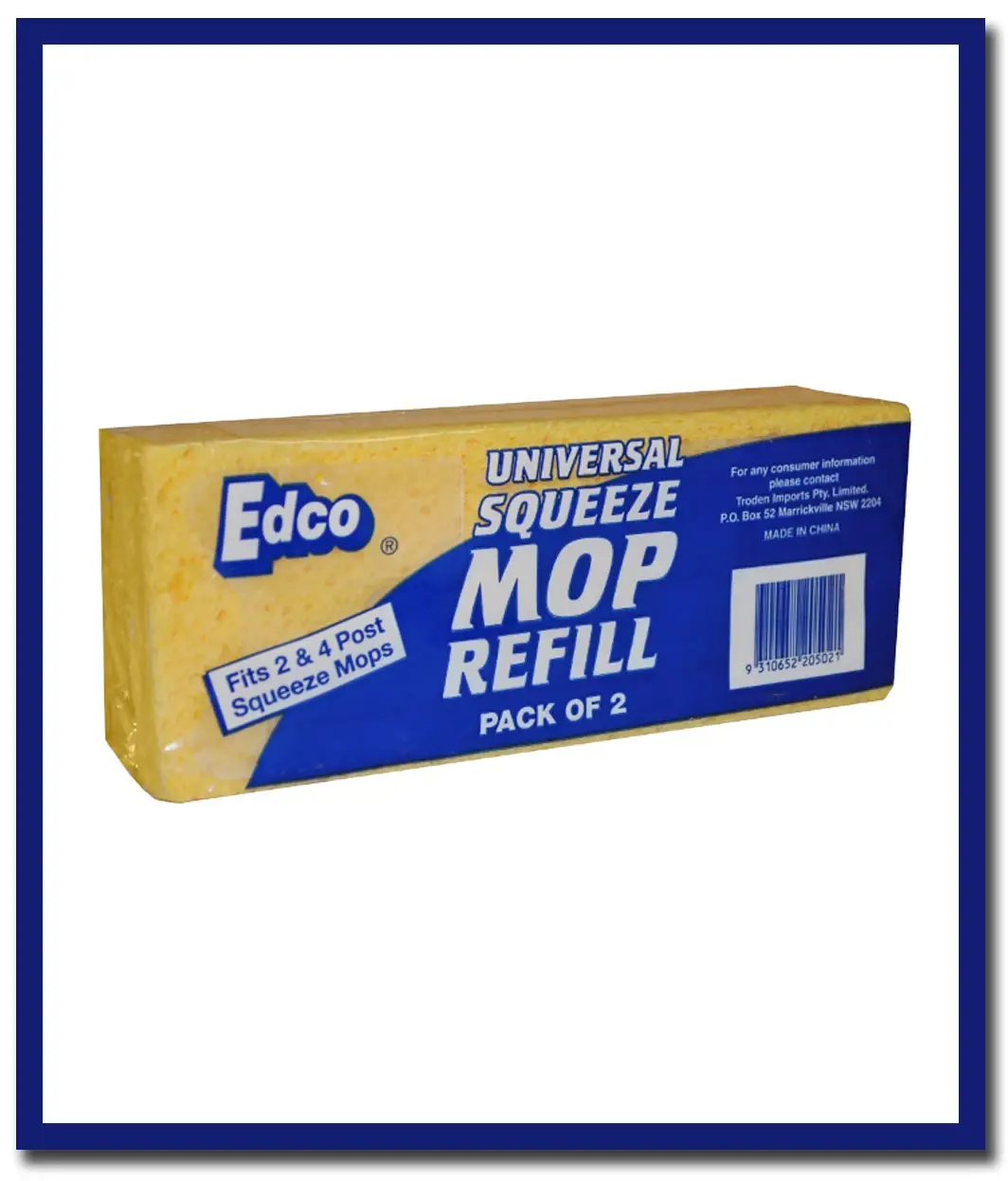 Edco Universal Squeeze Mop - 2 Refills 1