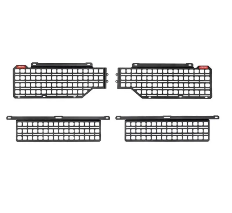Builtright Industries 05-21 Toyota Tacoma Full Bedside Rack - 4Pc Set 1