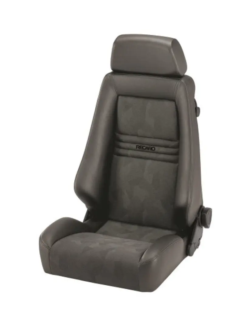 Recaro Specialist S Seat - Medium Grey Leather/Grey Artista 1