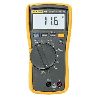 Digital Multimeter - 6000 Count, True Rms, Large Backlight, Hvac (Flk-116) 1