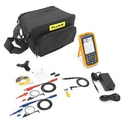 Fluke 123B Industrial Scopemeter Handheld Oscilloscope With Fluke View Software, 20Mhz (Flk-123B/Na/S) 1