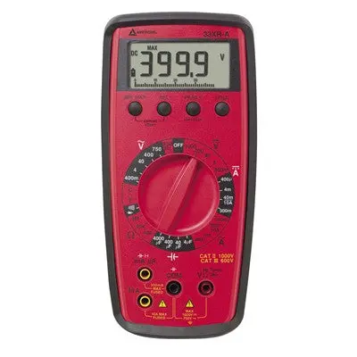 Amprobe 33Xr-A Dmm - 4000 Count, Temperature, Capacitance (Flk-33Xr-A) 1