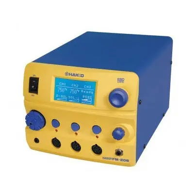 Hakko 3-Port Rework Station Only (Fm206-55) 1