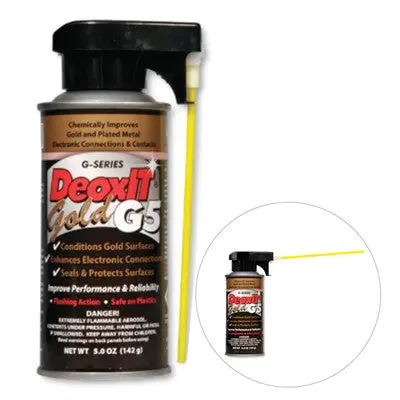 Deoxit® Gold 5% - Aerosol Spray, 142G (G5s-6) 1