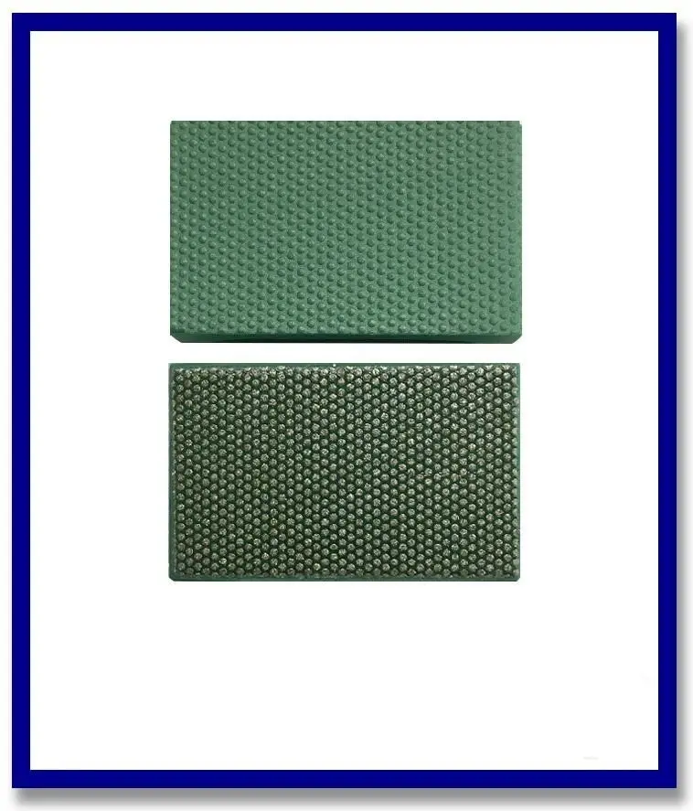 Sda Handpad 90 X 55Mm Green # 60 Metal Bond Flat Foam Backing 1