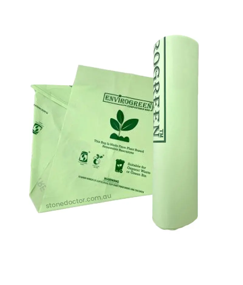 Maxvalu Heavy Duty 120-140L Compostable Starseal Bin Liner 1