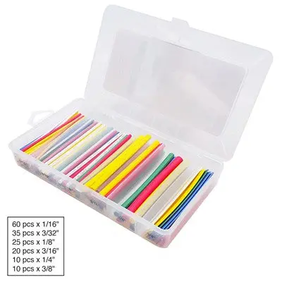 Heat Shrink Kit, 2:1 Color, 160 Pieces (Hsk-2120) 1