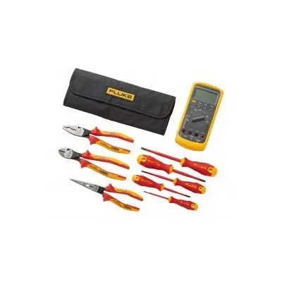 Fluke 87V Industrial Multimeter With Insulated Hand Tools Starter Kit (Ib875k) 1