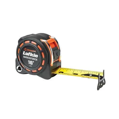 Lufkin Shockforce Measure Tape, 16' (L1116-02) 1