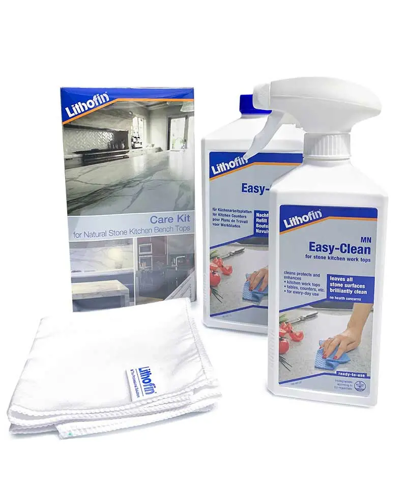 Lithofin Care Kit For Stone Kitchen Benches 1