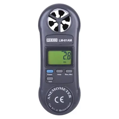 Anemometer - Compact, 80 To 5900Fpm (Lm-81Am) 1