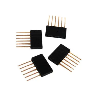 Stackable Headers - 6 Pin, Pkg/4 (Ls-00007) 1