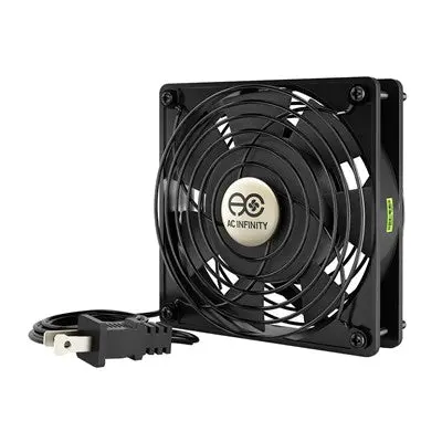 Axial Muffin Fan Kit With Power Cord, 120Vac, 120 X 25Mm, Low Speed (Ls1225a-X) 1