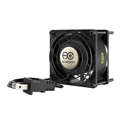 Axial Muffin Fan Kit With Power Cord, 120Vac, 80X 38Mm, Low Speed (Ls8038a-X) 1