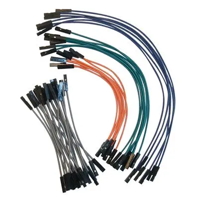 Flexible Jumper Wires - F-F, 40 Pcs (Mb-942) 1