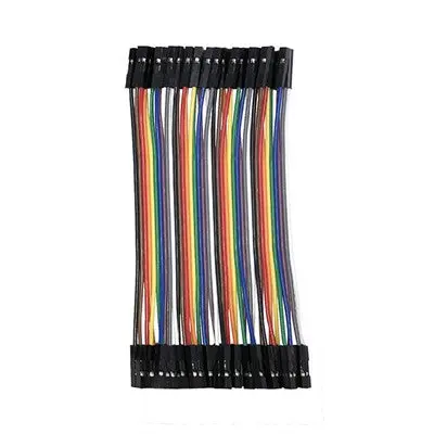 Flexible Jumper Wires - F-F, 100Mm, 40 Pcs (Mb-961) 1