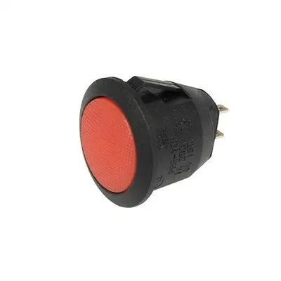 Push Button Switch - Spst 3A (On), Red, Pkg/10 (Pbs-102-10) 1
