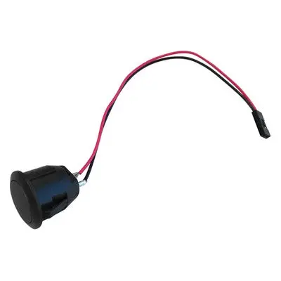 Push Button Switch - Spst 3A (On), Black, Wire Leads (Pbs-103Wire) 1